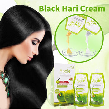 Apple Hair Color – Black (Ammonia-Free)