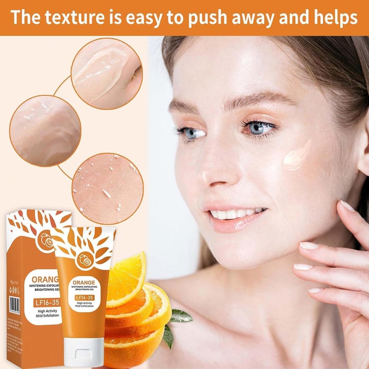 Deep Cleansing Orange Exfoliating Whitening Gel