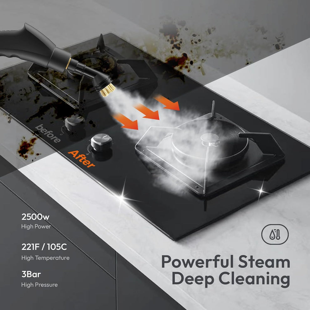 Deep Clean Anywhere with Our Powerful & Portable High Pressure Steamer