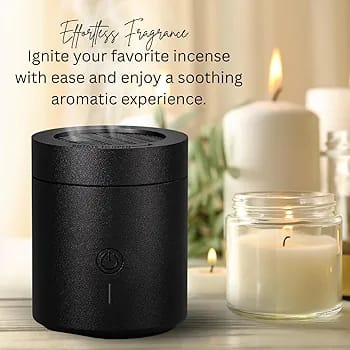 مبخرة بخور كهربائية محمولة مع فحم