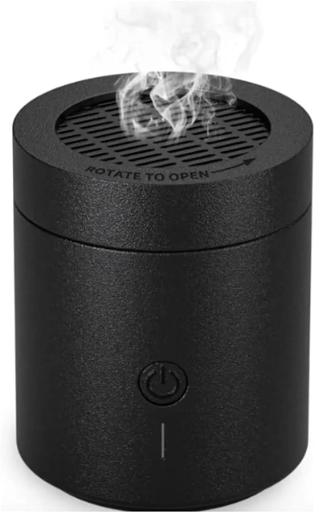 مبخرة بخور كهربائية محمولة مع فحم