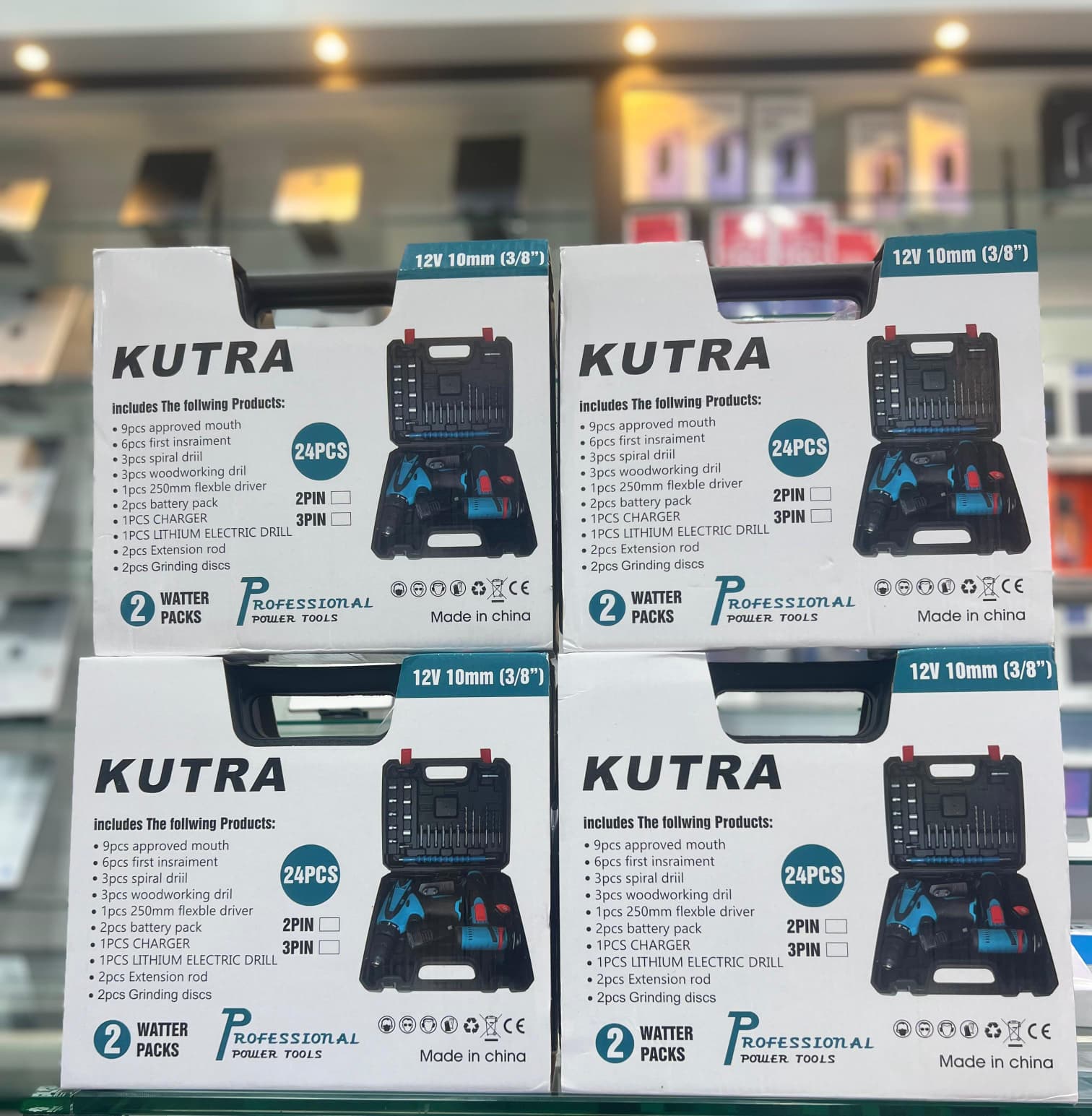 Kutra Drill with Cutter Combo Set – Heavy-Duty Multi-Purpose Power Tool Kit