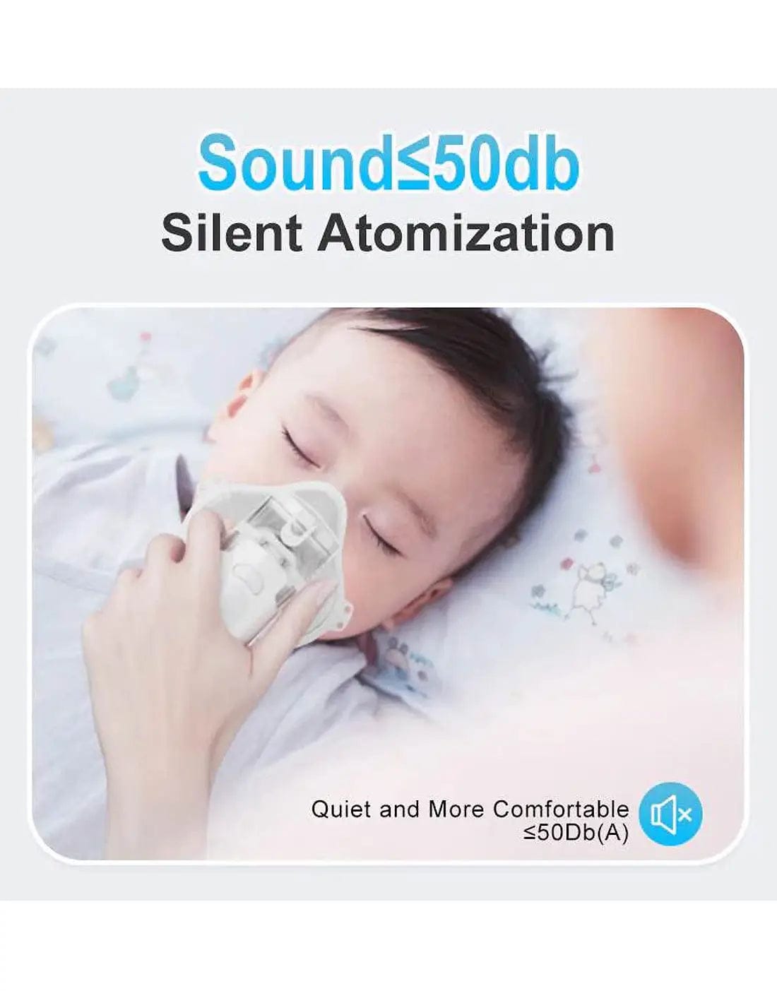 Portable Mesh Nebulizer – Handheld Ultrasonic Inhaler for Adults & Kids