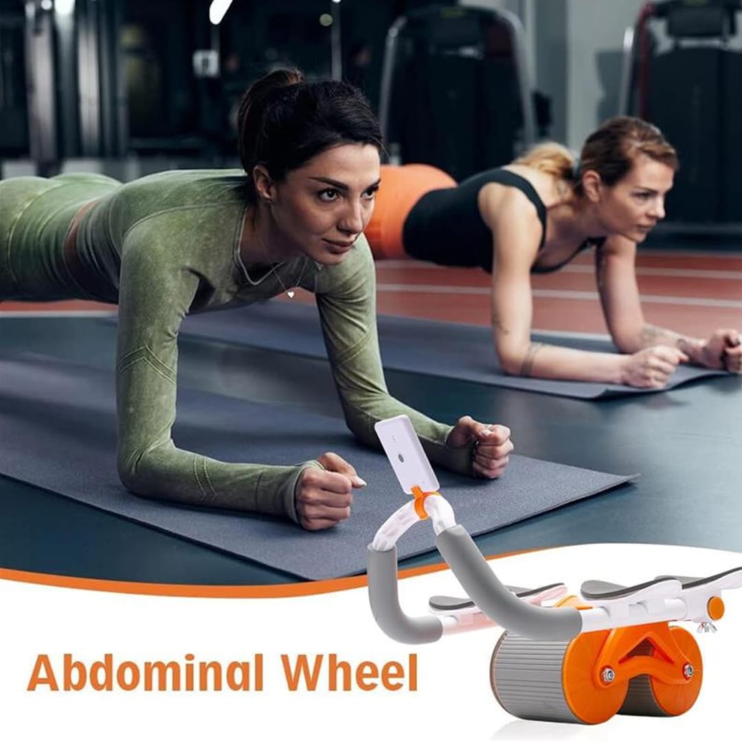 Smart Automatic Rebound Abdominal Wheel – Home Core Training Tool