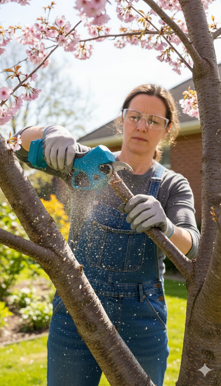 Lithium Cordless Electric Scissors – High-Performance Rechargeable Cutting Tool 48V 2 Battery's.