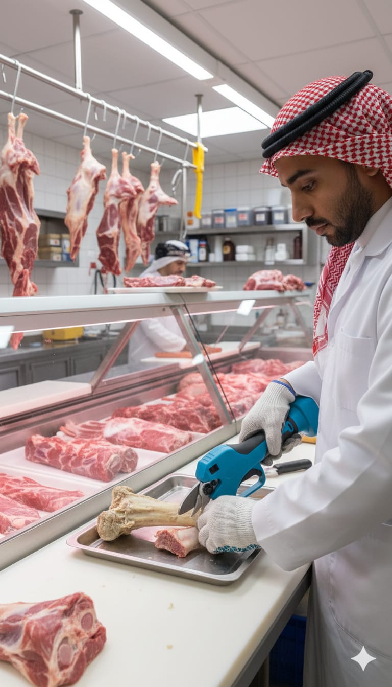 Lithium Cordless Electric Scissors – High-Performance Rechargeable Cutting Tool 48V 2 Battery's.