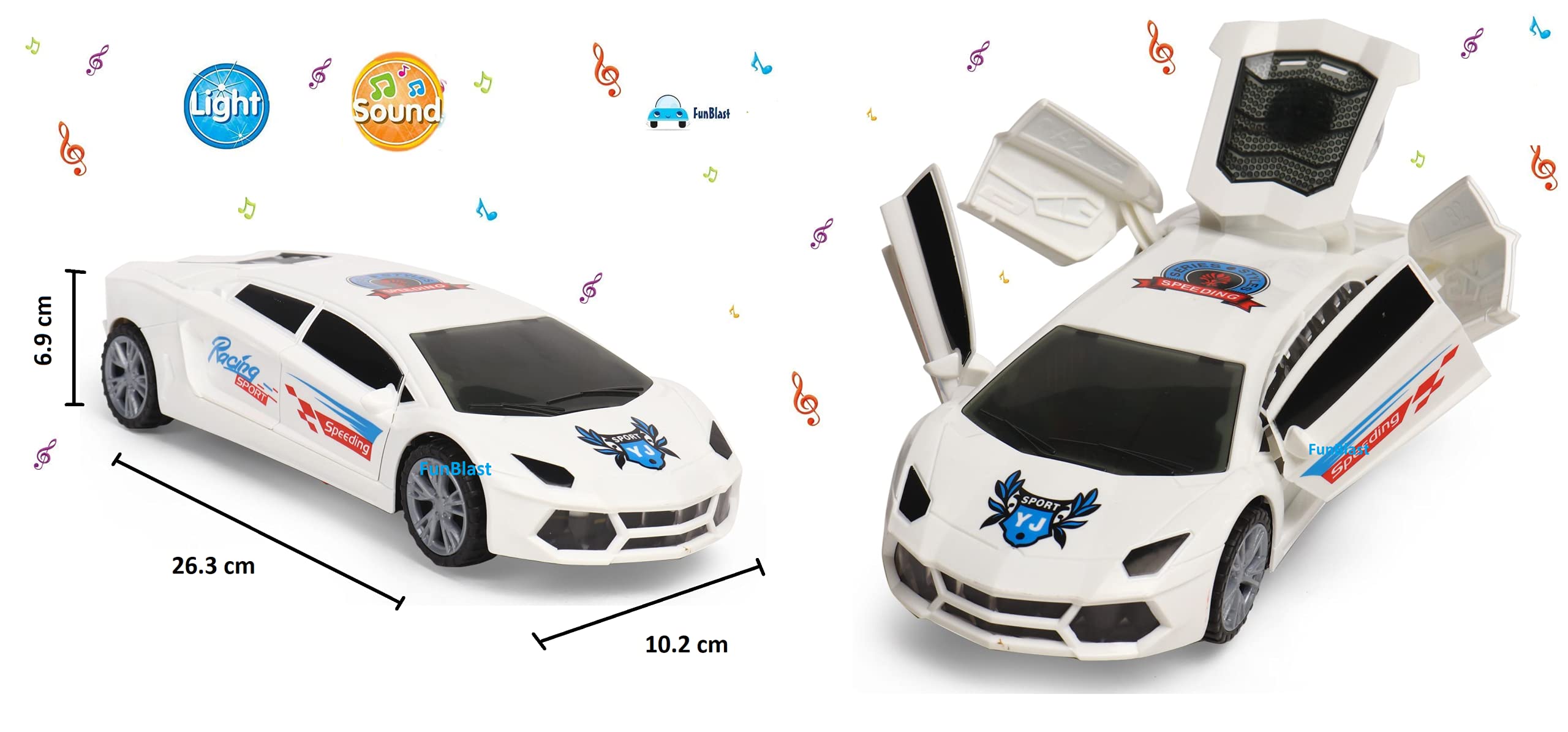Remote Control Transforming Robot Car for Kids