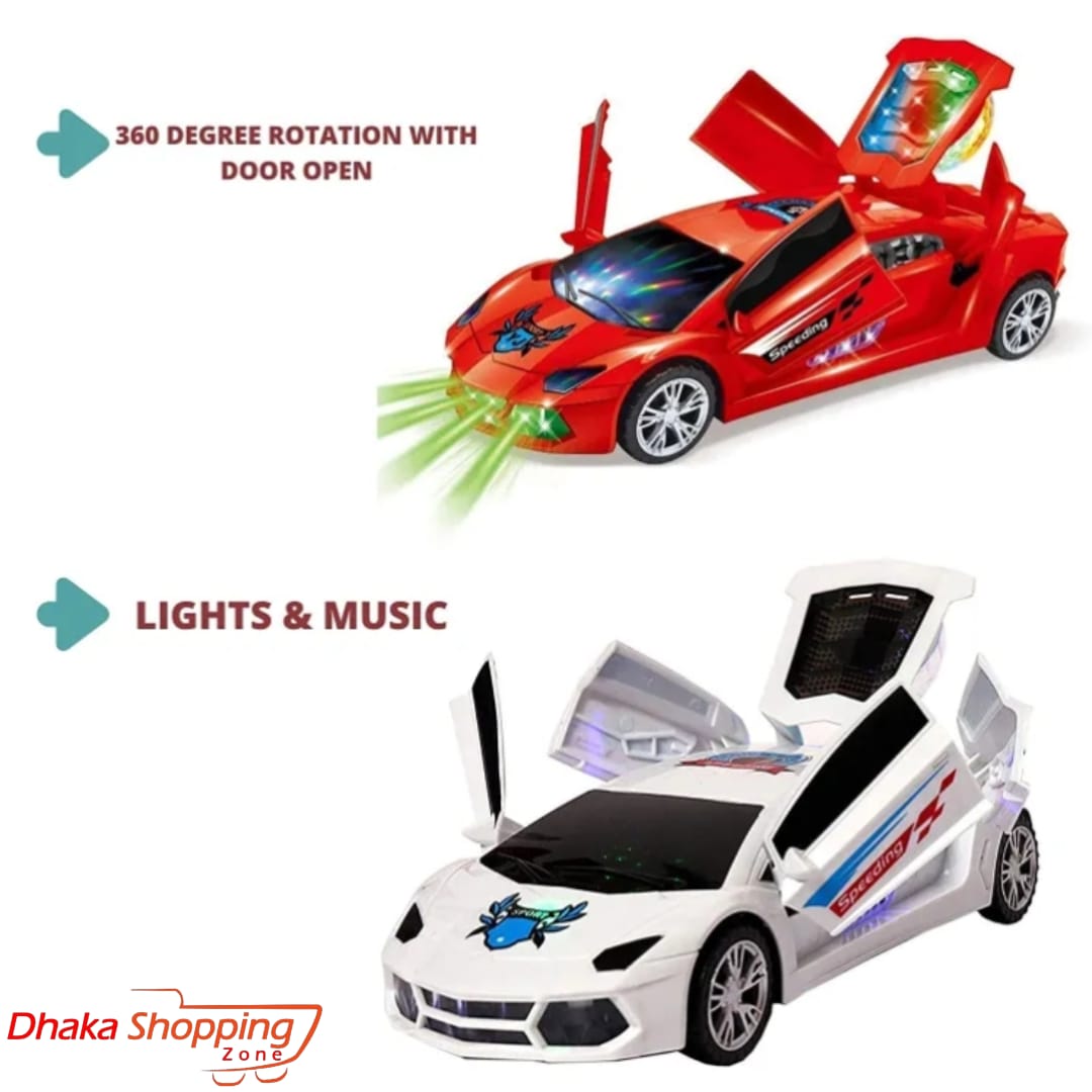 Remote Control Transforming Robot Car for Kids