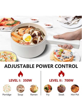 Multi-Function Electric Non-Stick Cooker with Glass Lid – 3L | Multi-Purpose Cooking Pot for Boiling, Frying, Steaming & Hot Pot