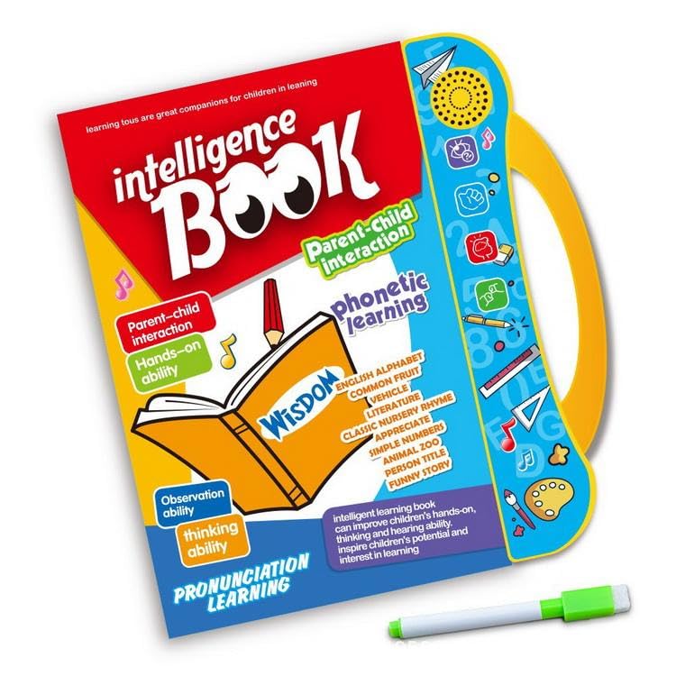 Intelligence Book with Music and Sound for Kids