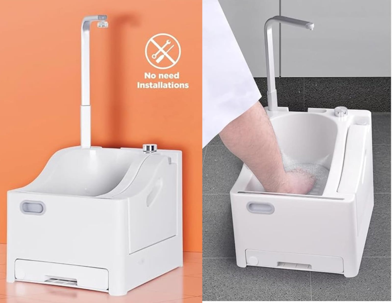 مغسلة أقدام للوضوء، أوتوماتيكية، حوض صلاة للمسلمين